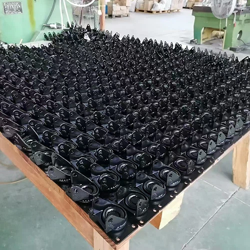 3 inch black low style wheels