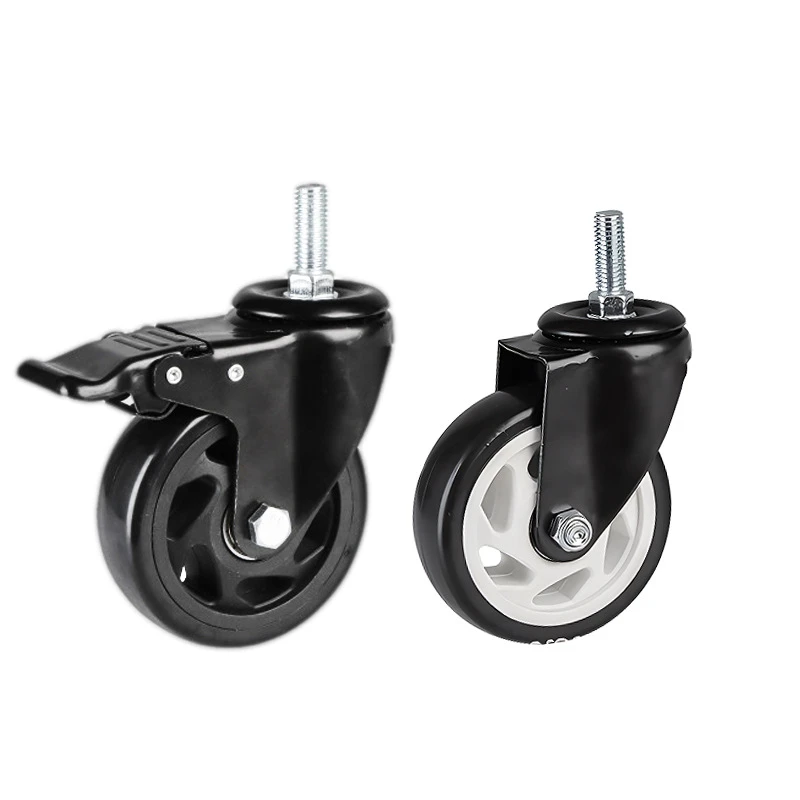 PVc casters stem type PVc casters stem type